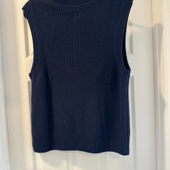 Gap Tall Knit Vest Navy - Picture 2 of 7